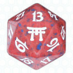 Red Champions of Kamigawa D20 Die