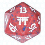 Red Champions of Kamigawa D20 Die