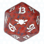 Red Legions D20 Die