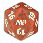 Red Magic 2011 D20 Die