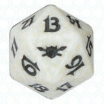 White Legions D20 Die