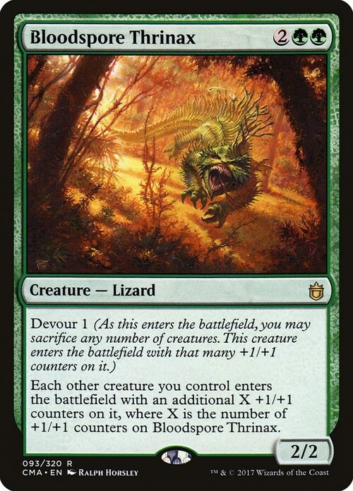 Bloodspore Thrinax Card Front