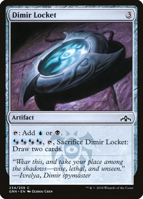 Dimir Locket Card Front