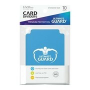 10 Ultimate Guard Dividers (Light Blue)