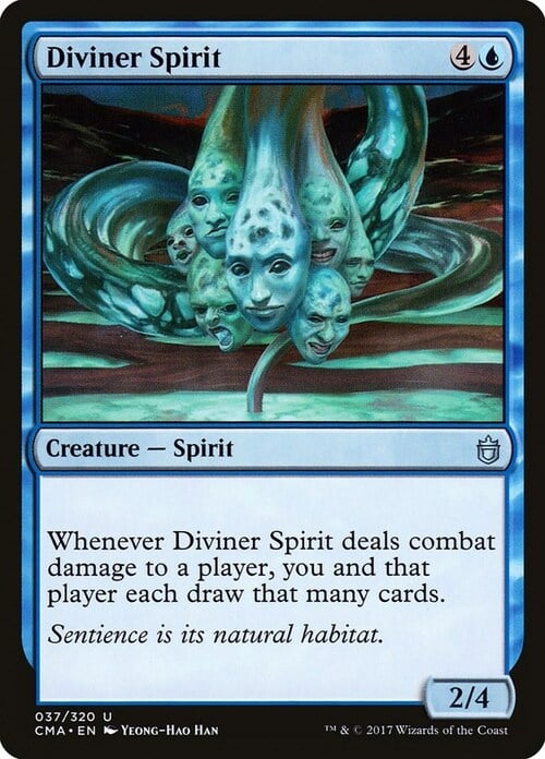 Diviner Spirit Card Front