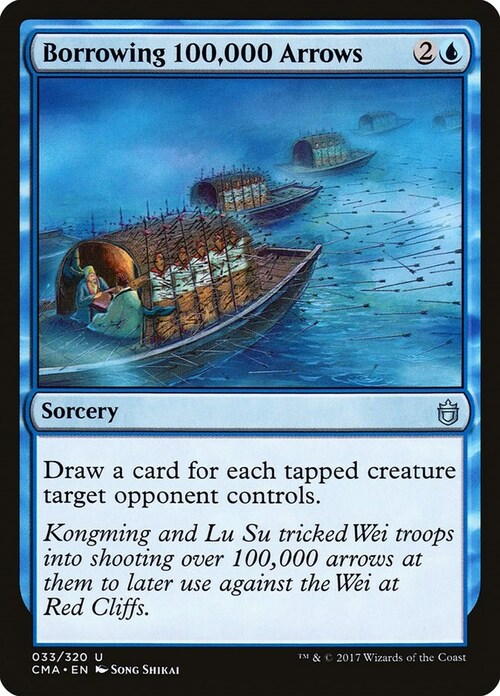 Borrowing 100,000 Arrows Card Front