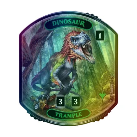 Dinosaur Relic Token (Foil)