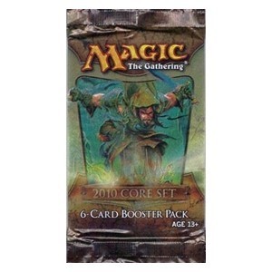 Busta di sei carte di Magic 2010