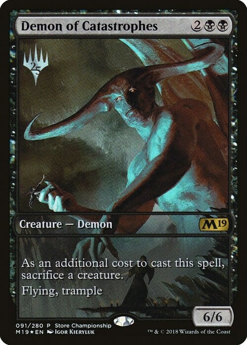 Demon of Catastrophes Card Front