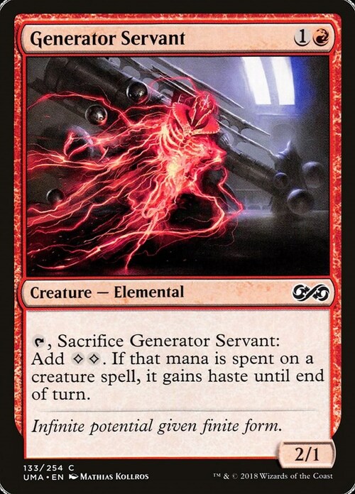 Generator Servant Card Front