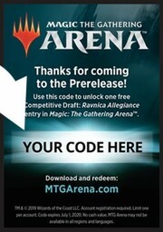 Arena Code Card (Prerelease)