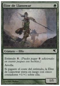 Llanowar Elite Card Front