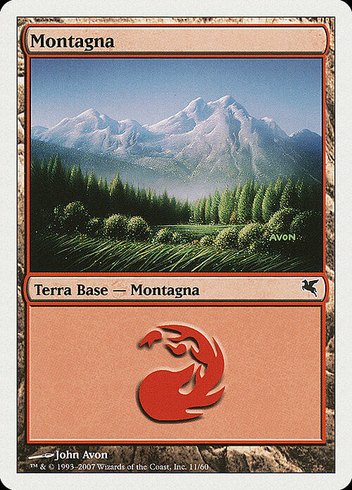 Mountain Card Front