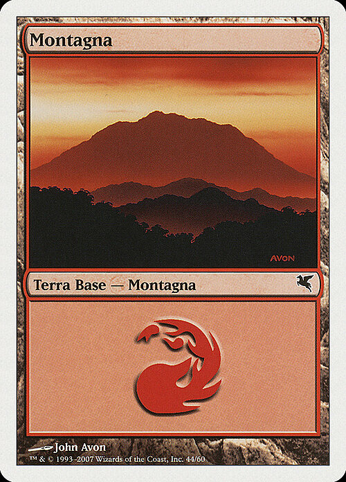 Mountain Card Front