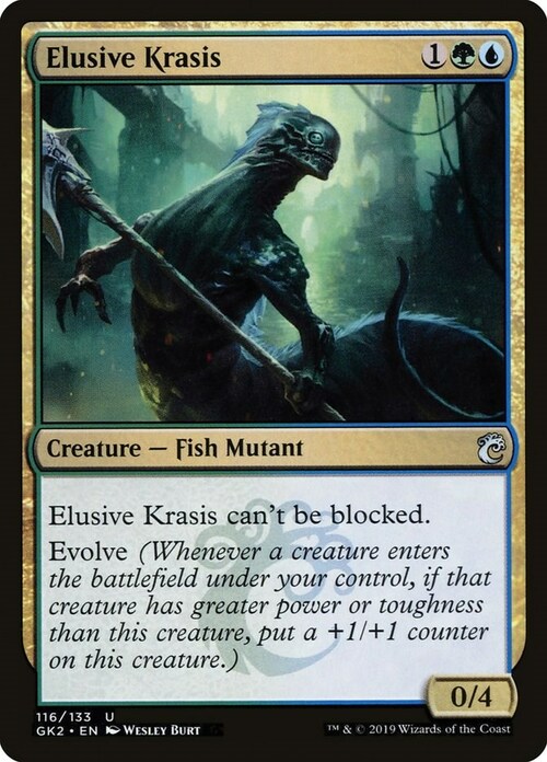 Elusive Krasis Card Front