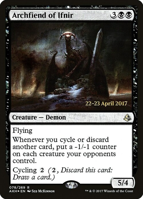 Archfiend of Ifnir Card Front