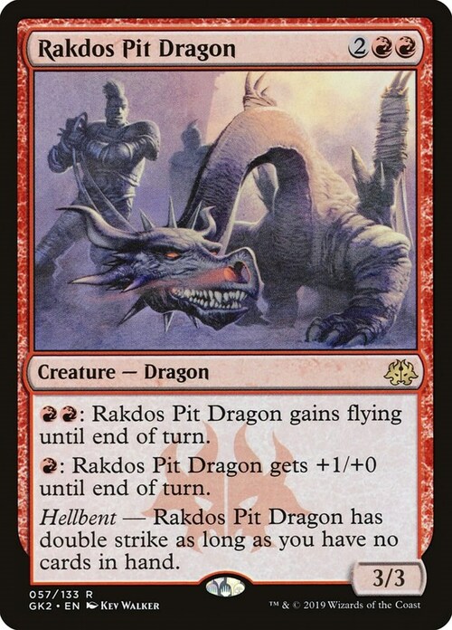 Rakdos Pit Dragon Card Front