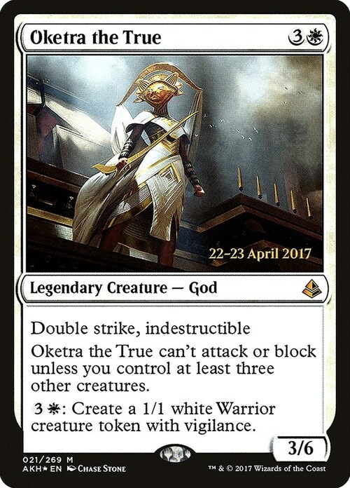 Oketra the True Card Front