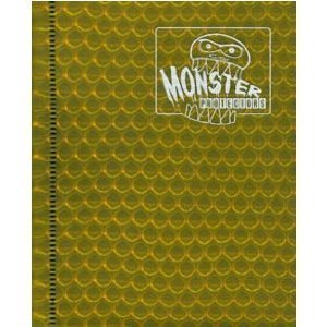 Monster: 4-Pocket portfolio for 160 cards (Gold)