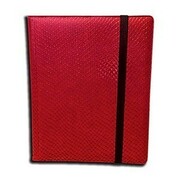 Dragon Hide 9-Pocket Binder (Red)
