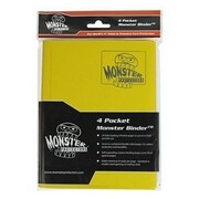Monster: 4-Pocket Binder (Yellow)