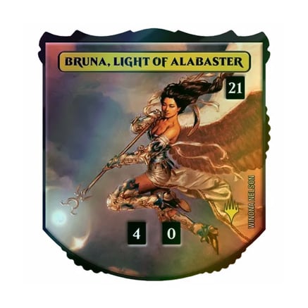 Bruna, Light of Alabaster Relic Token (Foil)