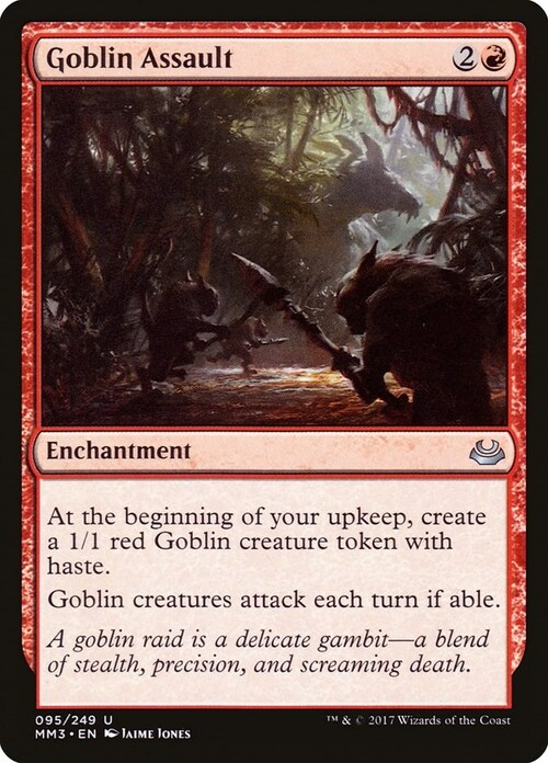 Goblin Assault Card Front