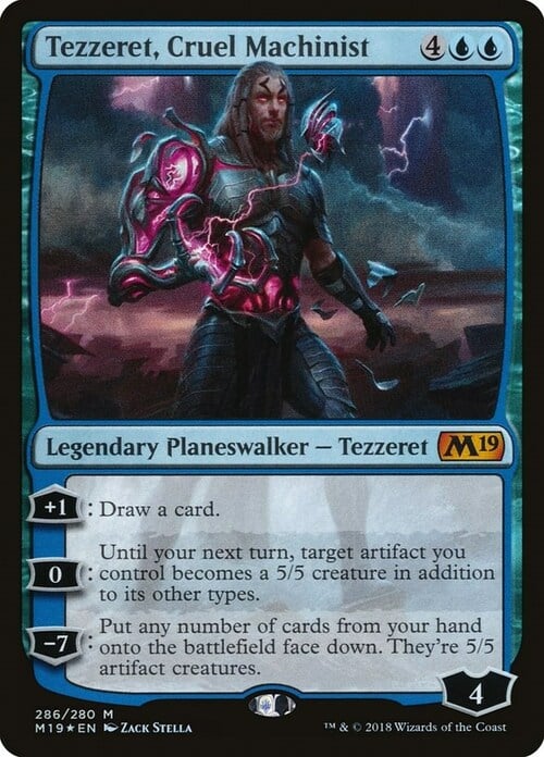 Tezzeret, Cruel Machinist Card Front