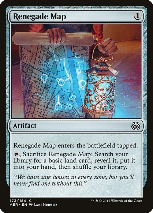 Renegade Map Card Front