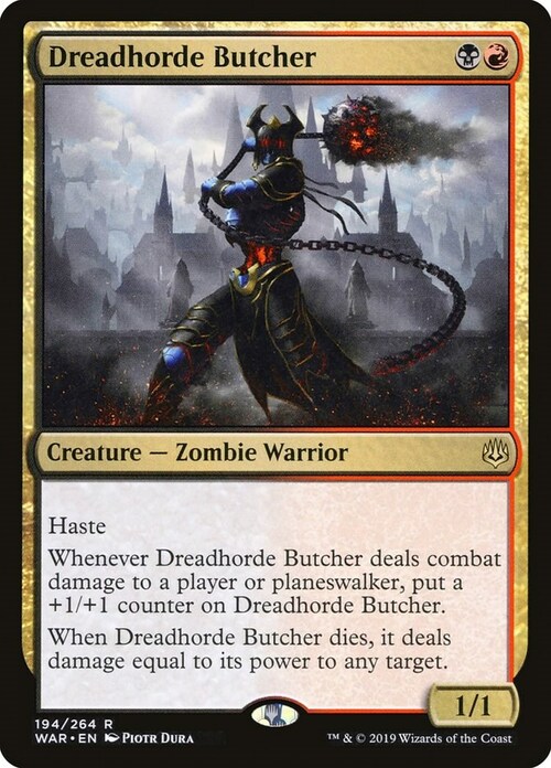 Dreadhorde Butcher Card Front