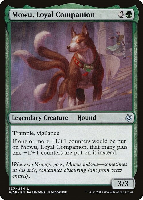 Mowu, Loyal Companion Card Front