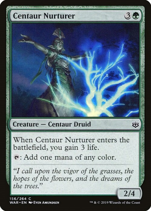 Centaur Nurturer Card Front