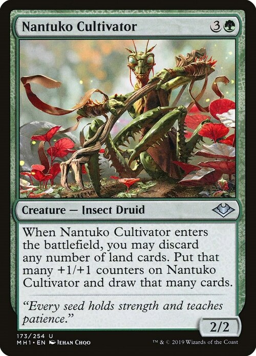 Nantuko Cultivator Card Front