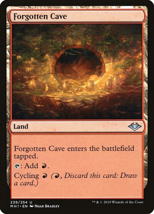 Forgotten Cave Card Front