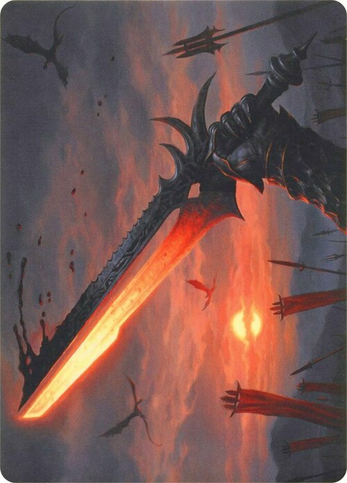 Art Series: Sword of Sinew and Steel Card Front