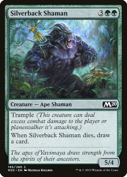 Silverback Shaman Card Front