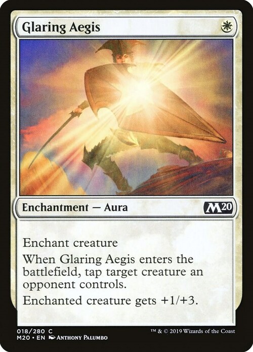 Glaring Aegis Card Front