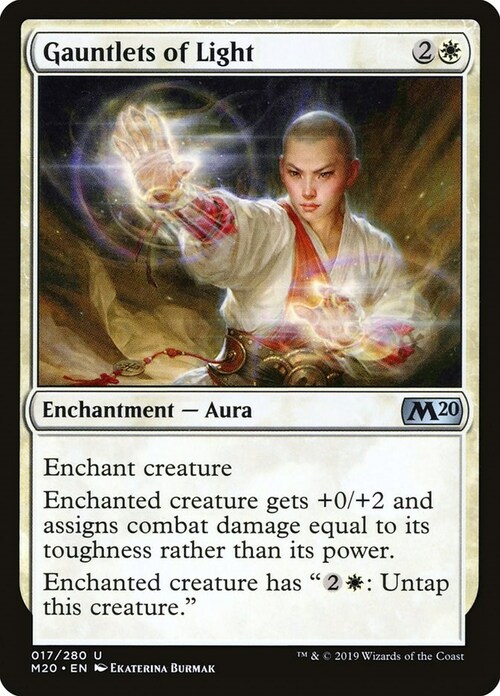 Gauntlets of Light Card Front