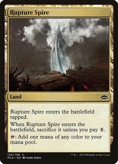 Rupture Spire Card Front