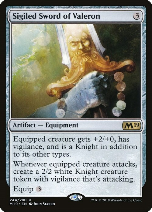 Sigiled Sword of Valeron Card Front