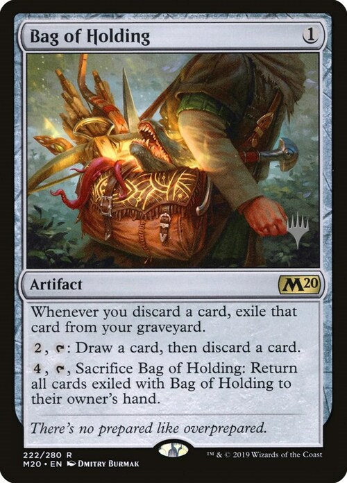 Bag of Holding Card Front