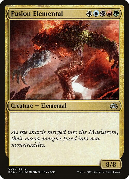 Fusion Elemental Card Front