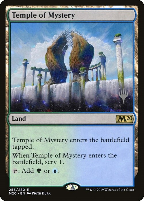 Temple of Mystery Card Front