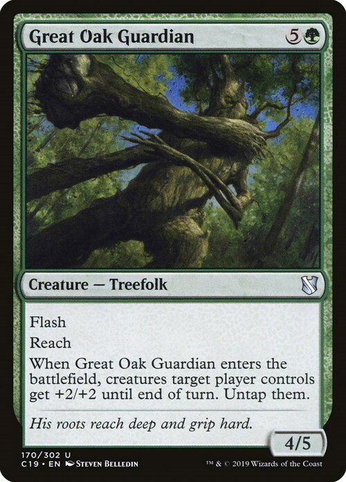 Great Oak Guardian Card Front