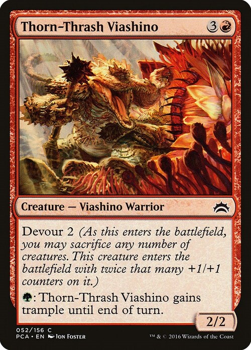 Thorn-Thrash Viashino Card Front