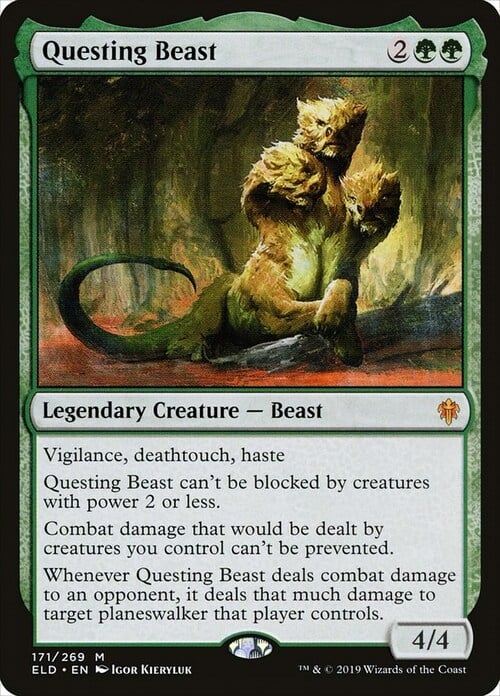 Questing Beast Card Front