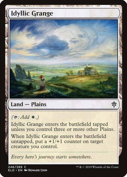 Idyllic Grange Card Front