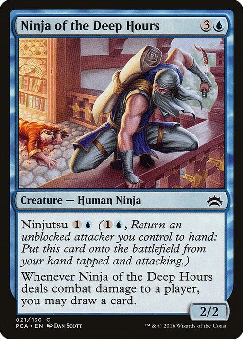 Ninja of the Deep Hours Card Front