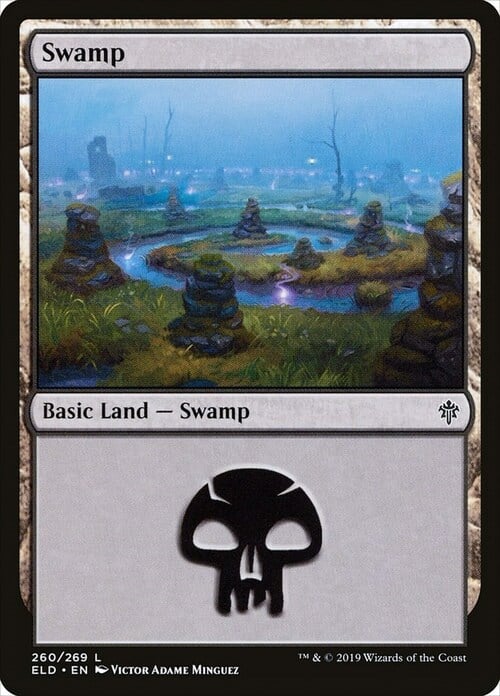 Swamp Card Front