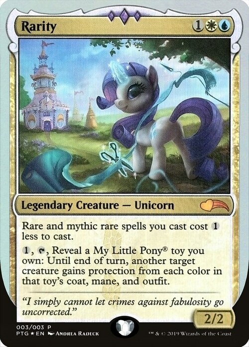 Rarity Card Front